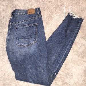 American eagle ripped jeans
